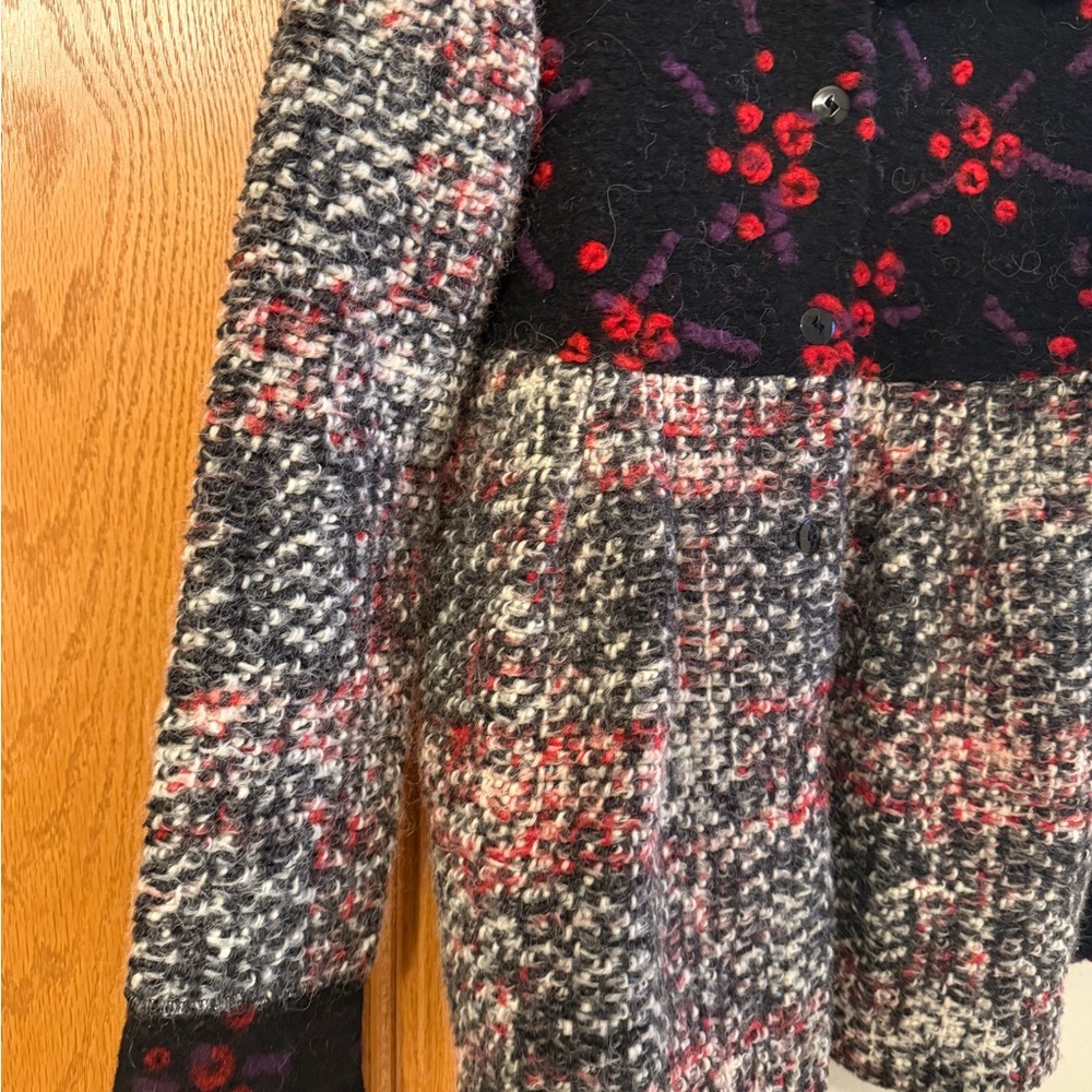 Women's Multicolor Patterned Jacket - image 2